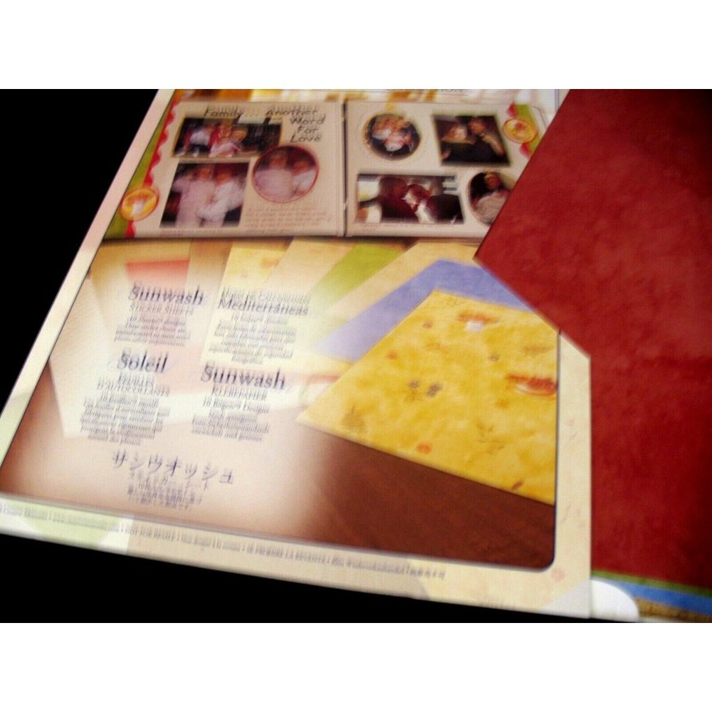 Creative Memories Sunwash Sticker Sheets 10 Pieces Memory Keepers Club Scrapbook